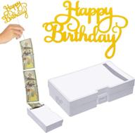 🎉 add fun to your cake with the pulling money box plastic cake money box - 20 transparent bags and cake topper included! логотип