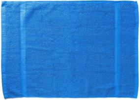 img 1 attached to 🛀 Simpli-Magic 12 Pack of 100% Cotton Hand Towels, 16” x 27”, in Vibrant Blue Color