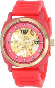 img 4 attached to TKO TK626PK Mechanical Movement Skeleton