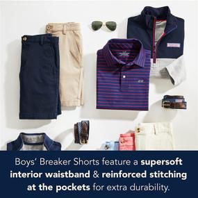 img 1 attached to Vineyard Vines Stretch Breaker Shorts Boys' Clothing for Shorts