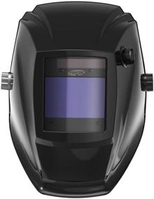 img 2 attached to 🔆 Optical Class 1/1/1/2 Solar Power Auto Darkening Welding Helmet - Viewing Area 3.93"X2.63" - Shade Range 4/5-9/9-13 - TIG MIG MMA Plasma - With Grinding Feature - TOPDC