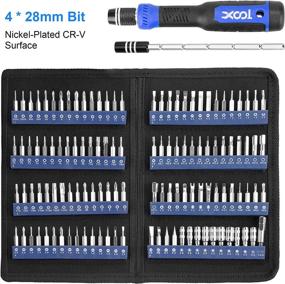 img 3 attached to XOOL 190 in 1 Precision Screwdriver Kit: Repair Electronics with Magnetic Driver & 164 Bits for Computers, Phones, Game Consoles & More!