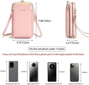 img 1 attached to Aeeque Lightweight Crossbody Cellphone Shoulder Women's Handbags & Wallets