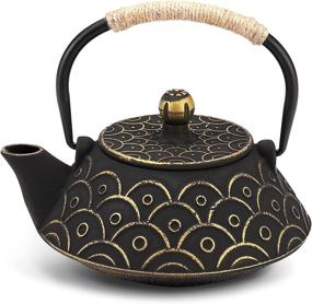 img 4 attached to Discover the Exquisite VUDECO 🍵 Japanese Infuser with Charming Infuser Patterns