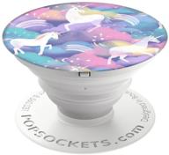 🦄 раскройте волшебство с popsockets: единороги в воздухе, складная ручка и подставка для телефонов и планшетов. логотип