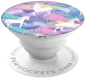 img 4 attached to 🦄 Раскройте волшебство с PopSockets: Единороги в воздухе, складная ручка и подставка для телефонов и планшетов.