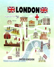 img 1 attached to London England Embossed Photo Photos Scrapbooking & Stamping
