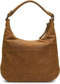 img 1 attached to 👜 Stylish and Versatile: FRYE Melissa Studded Large Zip Hobo Handbag