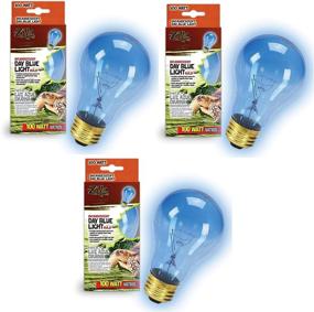 img 1 attached to Zilla Incandescent Bulb, Daylight Blue Light and Heat, 100 Watt (3 Pack)
