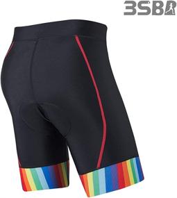 img 3 attached to Women's Padded Triathlon Shorts - Butterfly Design for Effective Bicycle Training