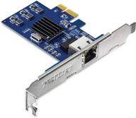 trendnet 2.5gase-t pcie network adapter: high-speed ethernet port, vlan tagging, windows support, jumbo frames - teg-25gectx logo