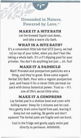 img 2 attached to 🌿 Revitalize and Heal Naturally with Earth Mama Organic Herbal Sitz Bath, 6-Count