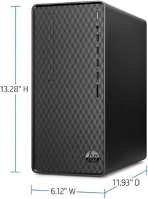 img 1 attached to 💻 Восстановленный настольный компьютер HP M01-F1033WB: Intel Core i3, 8 ГБ ОЗУ, 1 ТБ ЖД, Win10 - черный