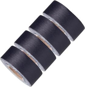 img 4 attached to 🔥 Mini GafferPower 1 Inch x 8 yards - Pack of 4 Black Gaffer Tape Rolls: Heavy Duty, Made in the USA, Strong, Tough, Compact & Lightweight, Multipurpose Tape - Better Than Duct Tape!