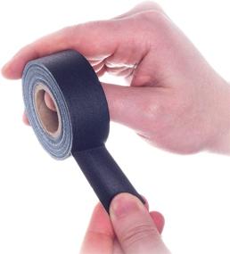 img 3 attached to 🔥 Mini GafferPower 1 Inch x 8 yards - Pack of 4 Black Gaffer Tape Rolls: Heavy Duty, Made in the USA, Strong, Tough, Compact & Lightweight, Multipurpose Tape - Better Than Duct Tape!