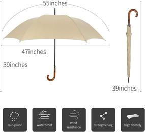 img 3 attached to TIME LOVER Umbrella Windproof Automatic