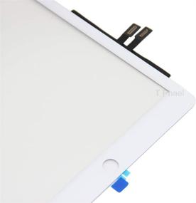 img 3 attached to 📱 iPad 9.7'' 2018 6th Gen A1893 A1954 Front Glass Replacement Kit - White Touch Screen Digitizer Repair (LCD Not Included) + Pre-Installed Adhesive & Tools