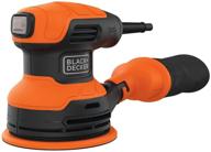 💪 powerful and precise: black+decker bdero200c corded random orbital sander логотип