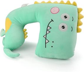 img 3 attached to 🦖 Niuniu Daddy Dinosaur - 19 Inch Green Kawaii Plush Toy for Kids: Cute Tyrannosaurus & Velociraptor Stuffed Animals, Perfect Hugging Pillow and Cuddly Pal for Boys and Girls, Ideal Gift for Birthday or Christmas