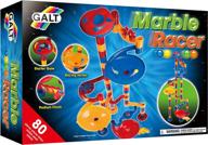 🏁 marble racer construction: exciting galt toys building set with marbles логотип