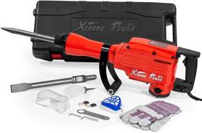 img 4 attached to 💥 Powerful XtremepowerUS 2200Watt Electric Demolition Concrete Breaker