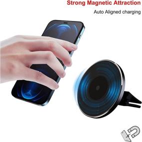 img 3 attached to Magnetic Wireless Compatible Adjustable Auto Alignment Car Electronics & Accessories