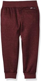img 1 attached to Hurley Boys Fleece Jogger Obsidian Boys' Clothing and Pants