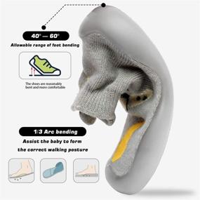 img 2 attached to 🧦 WEAPRIL Baby Toddler Sock Shoes TPE Sole Non-Skid Indoor/Outdoor Slipper Cotton Mesh Lightweight Sock Shoes for Baby