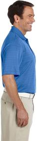 img 1 attached to Improved Adidas Climalite Textured Short Sleeve Tee A161 - Top Performance and Comfort