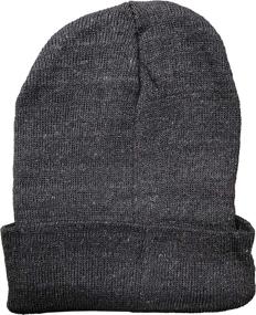 img 2 attached to 🧤 Yacht & Smith 48-Pack Wholesale Bulk Winter Thermal Beanies and Skull Caps for Unisex with Thermal Gloves