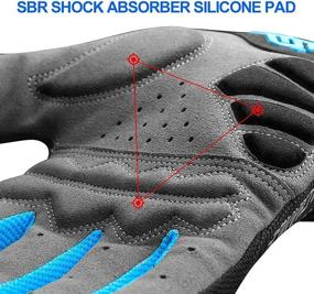 img 3 attached to 🚴 Unisex Cool Change Full Finger Cycling Gloves - Touch Screen Outdoor Bicycle Gloves for Road and Mountain Biking