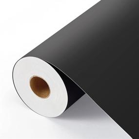 img 4 attached to 🖤 SGHUO Matte Black Permanent Vinyl Roll 12" x 50 FT: Ideal for Cricut, Signs, Scrapbooking, and Craft Cutters