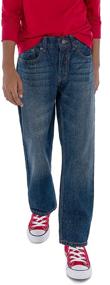 img 2 attached to 👖 Levis Regular Jeans Clouded Tones: Stylish Boys' Clothing in Denim