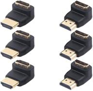 🔌 набор адаптеров vce 3 combos hdmi мужской на женский - 90° и 270° - поддержка 3d и 4k логотип