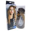 hairdo piece straight extension buttered logo