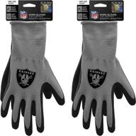 🧤 2 pack of vegas raiders grip-enhancing gloves logo