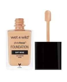 img 4 attached to 💦 wet n wild Photo Focus Foundation in Soft Beige - 1 Ounce