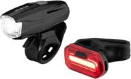 🚴 enhanced visibility: schwinn led bike light headlight for safe night cycling logo