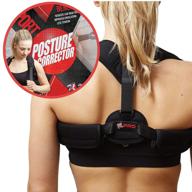 🌟 rangel pro posture corrector: adjustable back brace for men and women - pain relief, slouching correction, and shoulder support logo