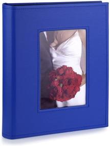img 2 attached to 📷 KVD Photo Albums 4x6 - Personalized PU Leather Photo Book with 200 Pockets