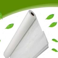 🛏️ 50 sheets of white disposable non-woven exam bed cover roll (31" width x 354 feet length) - ideal for massage beds, tables, and feet logo