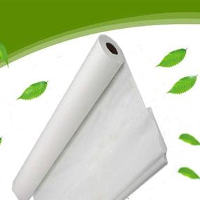 img 3 attached to 🛏️ 50 Sheets of White Disposable Non-Woven Exam Bed Cover Roll (31" Width x 354 Feet Length) - Ideal for Massage Beds, Tables, and Feet