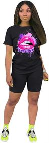 img 2 attached to Bealin Cartoon Outfits Printing Bodycon Sports & Fitness