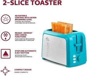 img 3 attached to Holstein Housewares 2 Slice Toaster Browning