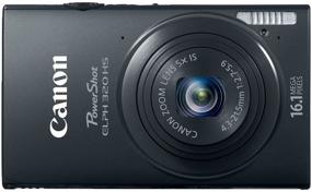 img 4 attached to Canon PowerShot ELPH 320 HS 16.1 MP Wi-Fi Enabled 📷 Digital Camera - 5x Zoom, Full HD Video, Touch Panel LCD (Black)