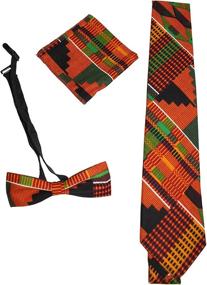 img 1 attached to Набор галстуков Kente Style