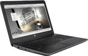 img 2 attached to 💻 Восстановленный ноутбук HP ZBook 15 G3 Mobile Workstation, 15.6 дюймов FHD, Core i7-6700HQ 2.6GHz, 16GB ОЗУ, 512GB SSD, Windows 10 Pro 64-бит, камера, NVIDIA Quadro M1000M