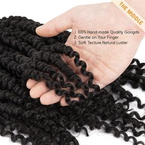 img 1 attached to IShine Pretwisted Synthetic Braiding Extensions Hair Care in Hair Extensions, Wigs & Accessories