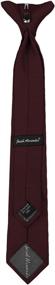 img 1 attached to Jacob Alexander Woven Subtle Squares Boys' Accessories - Neckties