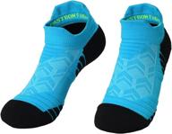 🧦 10-20mmhg short compression socks: 1/2/3/6 pairs ankle socks for men & women - ideal for sports and travel logo